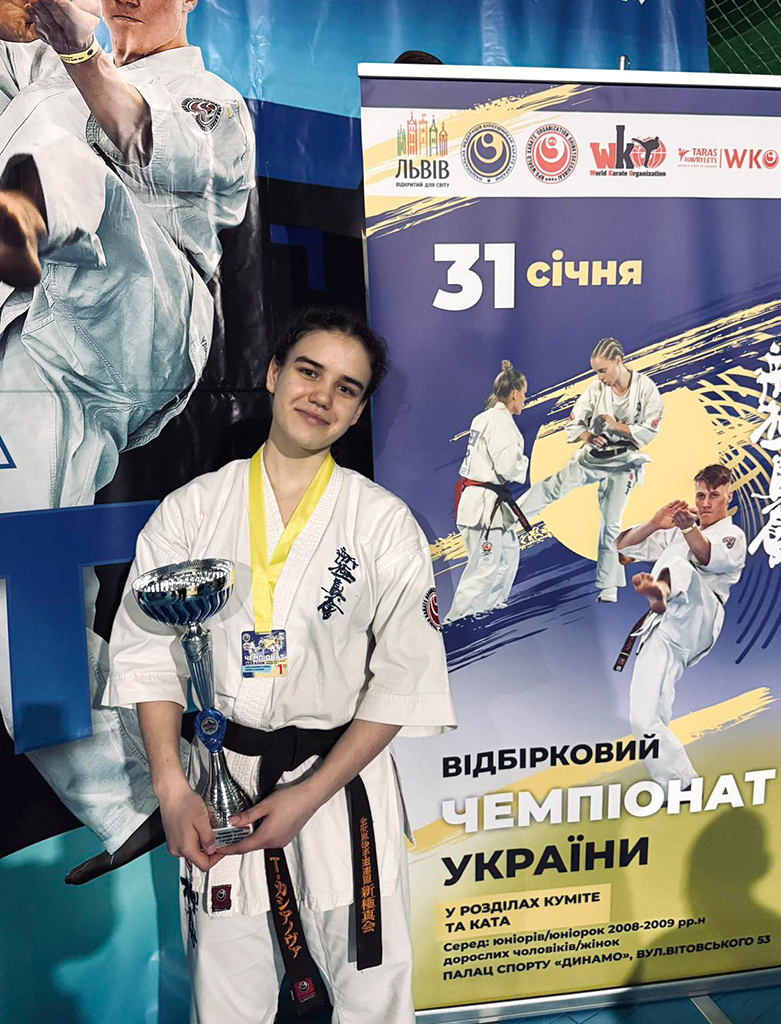 Студентка коледжу - Чемпіонка України